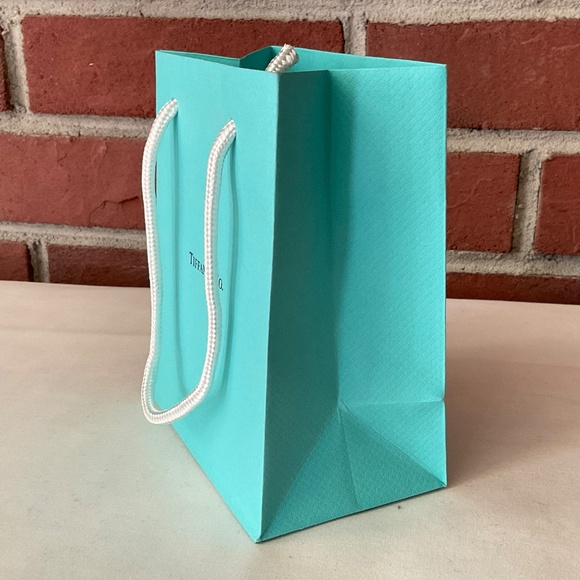 Tiffany & Co.Iconic Blue Small Gift Paper Bag NEW - Picture 2 of 10